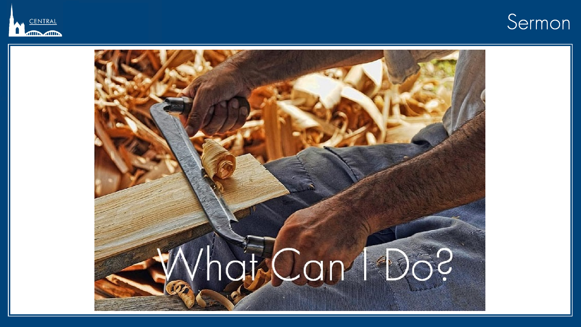 What Can I Do What Can I Do